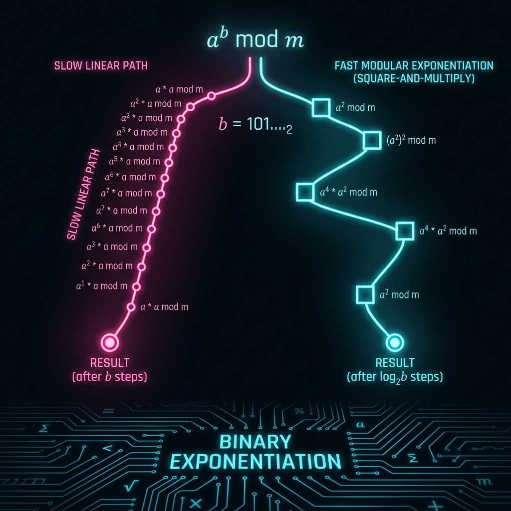 Fast Exponentiation Visualization